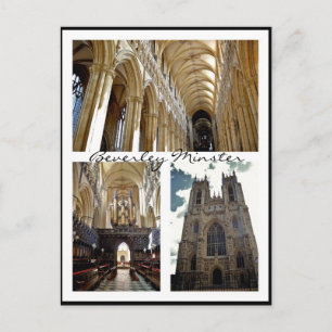 Beverley Minster [Postcard] v.3 Postkarte