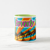 Beverly Hills 5 Palm Trees Tasse Cup (Mittel)