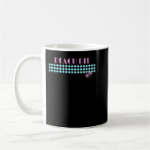Beverly Hills 90210 Peach Pit Muster Kaffeetasse (Links)