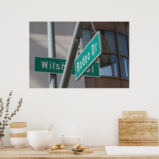 BEVERLY HILLS CA POSTER (Küche)