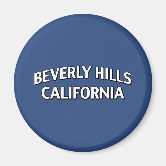 Beverly Hills California Magnet (Vorne)