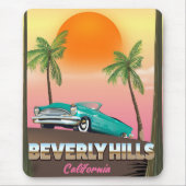 Beverly Hills California Mousepad (Vorne)