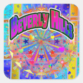 Beverly Hills Cosmic Unity Sticker (Vorderseite)