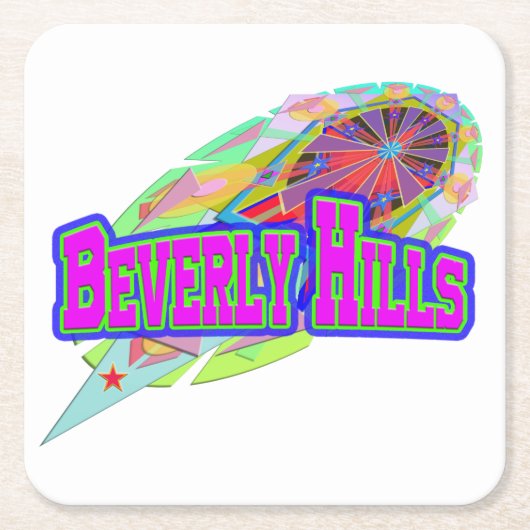 Beverly Hills Future Untersetzer (Vorderseite)