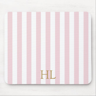 Beverly Hills Hotel Pink Stripe Mousepad