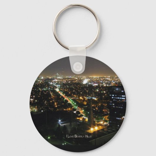 Beverly Hills: Ich Liebe Beverly Hills Schlüsselanhänger (Vorderseite)