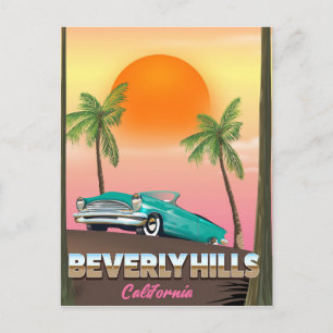 Beverly Hills Kalifornien Postkarte