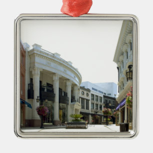Beverly Hills, Kalifornien Silbernes Ornament