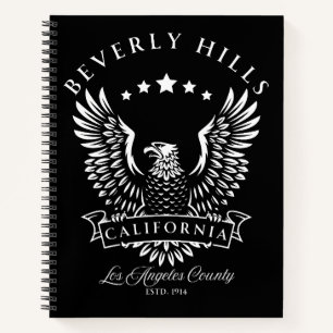 Beverly Hills Los Angeles County Kalifornien Notizblock