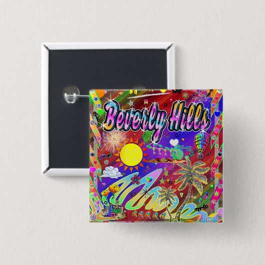Beverly Hills Nu Era Button (Vorne & Hinten)