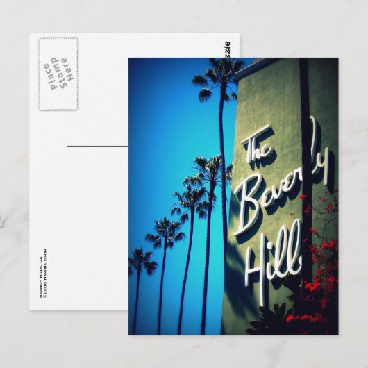 Beverly Hills Postcard Postkarte (Vorne/Hinten)