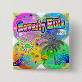 Beverly Hills Quadro Seasons Button (Vorderseite)