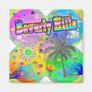 Beverly Hills Quadro Seasons Magnet