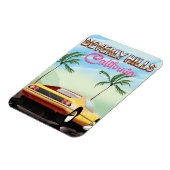 Beverly Hills - Retro-Reiseplakat Magnet (Linke Seite)