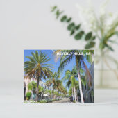 Beverly Hills, Rodeo Dr Postcard! Postkarte (Stehend Vorderseite)
