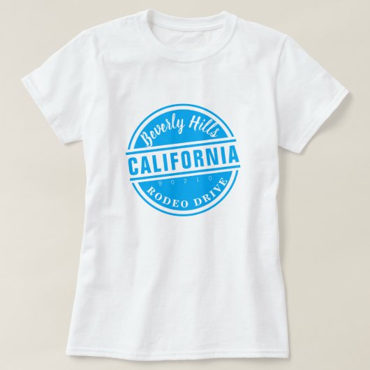 Beverly Hills Rodeo Drive T-Shirt (Design vorne)