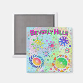 Beverly Hills Seven Suns & Energy Magnet (Vorderseite/Rückseite)