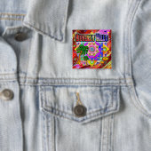 Beverly Hills Tropical Friends Knopf Button (Beispiel)