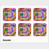 Beverly Hills Tropical Friends Sticker (Blatt)