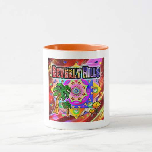 Beverly Hills Tropical Friends Tasse (Zentrum)