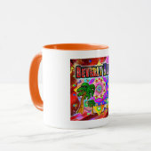 Beverly Hills Tropical Friends Tasse (Vorderseite Links)