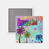 Beverly Hills Vivid Romance Magnet (Vorderseite/Rückseite)