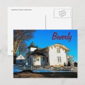Beverly (MA) Postkarte (Vorne/Hinten)