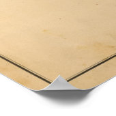 Beverly Manor Poster (Ecke)