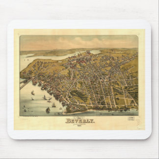Beverly, Massachusetts im Jahre 1886 Mousepad