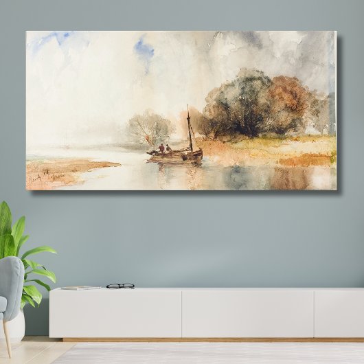 Beverly N.J. von Moran, 80er Leinwanddruck