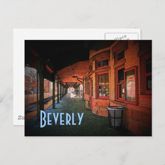 Beverly Postcard Postkarte (Vorne/Hinten)