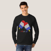 Bevölkerung 4. Juli T-Shirt (Vorne ganz)