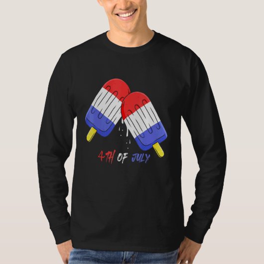 Bevölkerung 4. Juli T-Shirt (Vorderseite)