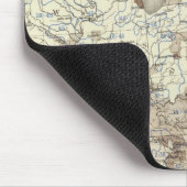 Bevölkerungsdichte 1870 Rassen Mousepad (Ecke)