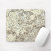 Bevölkerungsdichte 1870 Rassen Mousepad (Mit Mouse)