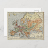 Bevölkerungsdichte | Europäische Karte (Vorne/Hinten)