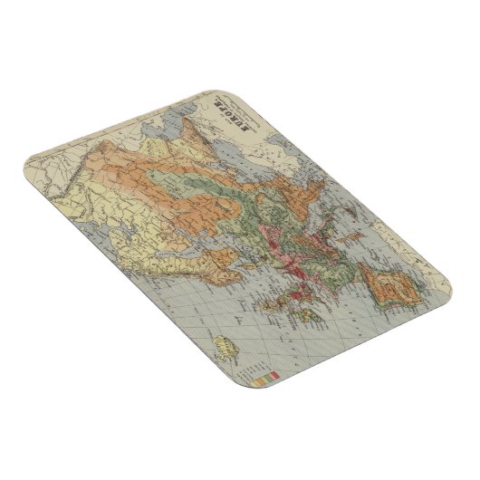 Bevölkerungsdichte | Europäische Karte Magnet (Rechte Seite)