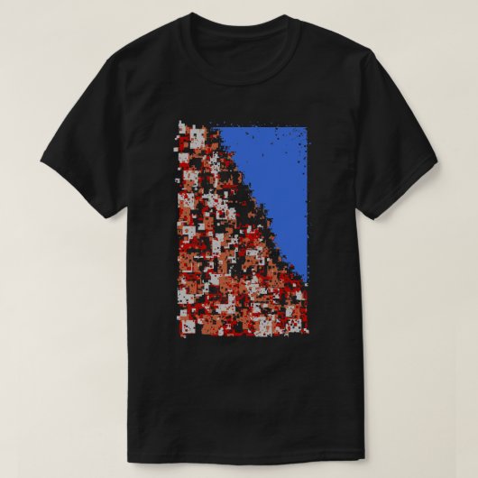 Bevölkerungsdichte T-Shirt (Design vorne)