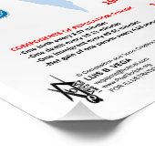 Bevölkerungsindex in Israel Poster (Ecke)