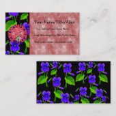 Bevollmächtigte Frau Visitenkarte (Vorne/Hinten)