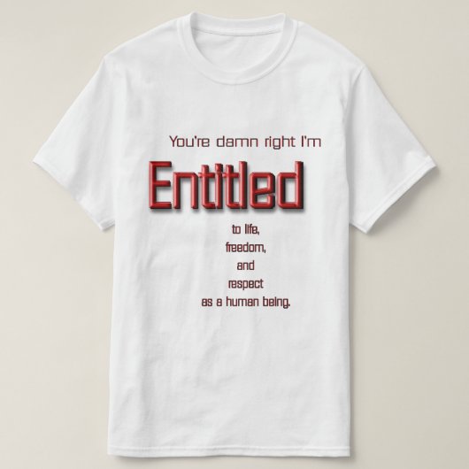 Bevollmächtigter T - Shirt (Design vorne)