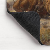 Bevor der Weiße Mann kam, 1903 von Charles Russell Mousepad (Ecke)