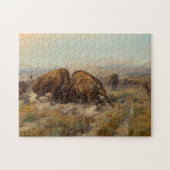 Bevor der Weiße Mann kam, 1903 von Charles Russell Puzzle (Horizontal)