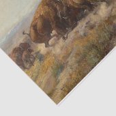 Bevor der Weiße Mann kam, 1903 von Charles Russell Seidenpapier (Ausschnitt)