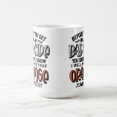 Bevor du auf meine schlechte Seite kommst Kaffeetasse (Mittel)