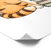 Bevor du sprichst, sei freundlich | Motivierend Ch Poster (Ecke)