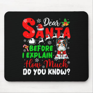 Bevor ich erkläre, wie viel Sie wissen Xmas Papill Mousepad