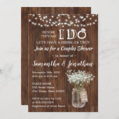 Bevor ich Hochzeit Paare Dusche Land Einladung (Vorne/Hinten)