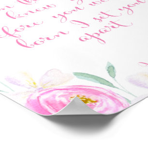 Bevor ich Sie in der Gebärmutter Ich kannte Sie -  Poster