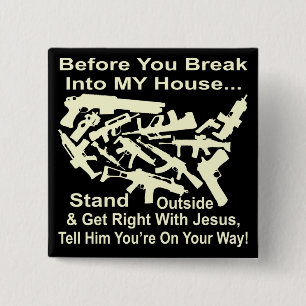 Bevor Sie in mein Haus brechen, holen Sie sich rec Button